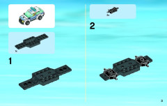 LEGO 60047 instructions page 3 – build guide