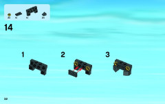 LEGO 60047 instructions page 32 – build guide
