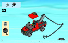 LEGO 60047 instructions page 40 – build guide