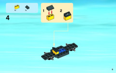 LEGO 60047 instructions page 5 – build guide