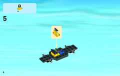 LEGO 60047 instructions page 6 – build guide