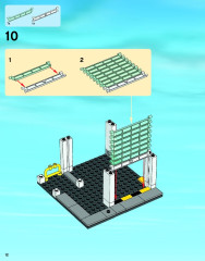 LEGO 60047 instructions page 12 – build guide