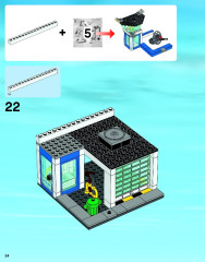 LEGO 60047 instructions page 24 – build guide