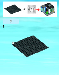 LEGO 60047 instructions page 3 – build guide