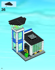 LEGO 60047 instructions page 40 – build guide