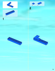 LEGO 60047 instructions page 43 – build guide