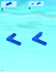 LEGO 60047 instructions page 44 – build guide