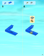 LEGO 60047 instructions page 45 – build guide