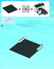 LEGO 60047 instructions page 2 – build guide