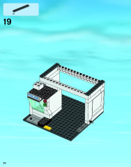 LEGO 60047 instructions page 20 – build guide