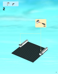 LEGO 60047 instructions page 3 – build guide