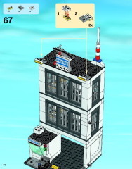 LEGO 60047 instructions page 74 – build guide