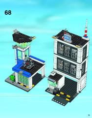 LEGO 60047 instructions page 75 – build guide