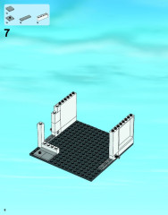 LEGO 60047 instructions page 8 – build guide