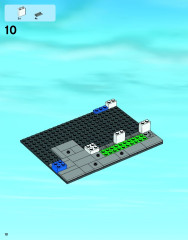 LEGO 60047 instructions page 10 – build guide