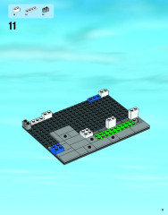 LEGO 60047 instructions page 11 – build guide