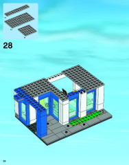 LEGO 60047 instructions page 28 – build guide