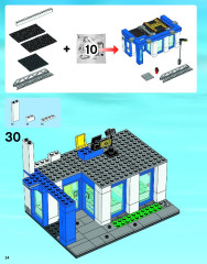 LEGO 60047 instructions page 34 – build guide