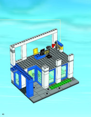 LEGO 60047 instructions page 40 – build guide
