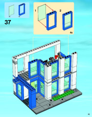 LEGO 60047 instructions page 43 – build guide