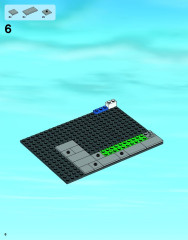 LEGO 60047 instructions page 6 – build guide