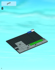 LEGO 60047 instructions page 8 – build guide