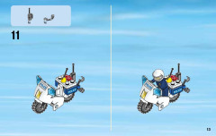 LEGO 60047 instructions page 13 – build guide