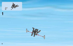 LEGO 60047 instructions page 6 – build guide