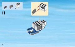 LEGO 60047 instructions page 10 – build guide