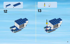 LEGO 60047 instructions page 11 – build guide