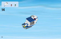 LEGO 60047 instructions page 12 – build guide