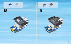 LEGO 60047 instructions page 15 – build guide