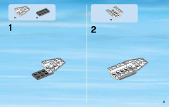 LEGO 60047 instructions page 3 – build guide