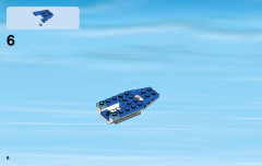 LEGO 60047 instructions page 6 – build guide