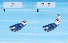 LEGO 60047 instructions page 7 – build guide