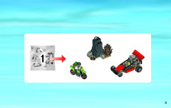 LEGO 60049 instructions page 3 – build guide