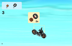 LEGO 60049 instructions page 6 – build guide