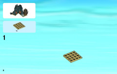 LEGO 60049 instructions page 8 – build guide