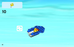 LEGO 60049 instructions page 10 – build guide