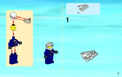 LEGO 60049 instructions page 3 – build guide