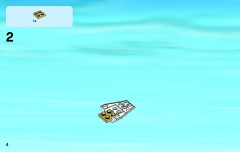 LEGO 60049 instructions page 4 – build guide