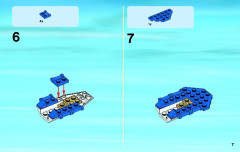 LEGO 60049 instructions page 7 – build guide