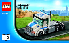 LEGO 60049 instructions page 1 – build guide