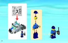 LEGO 60049 instructions page 2 – build guide
