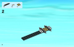 LEGO 60049 instructions page 4 – build guide