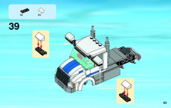 LEGO 60049 instructions page 43 – build guide