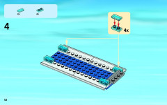 LEGO 60049 instructions page 12 – build guide