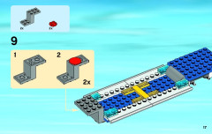 LEGO 60049 instructions page 17 – build guide