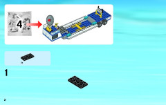 LEGO 60049 instructions page 2 – build guide