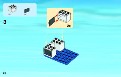 LEGO 60049 instructions page 20 – build guide